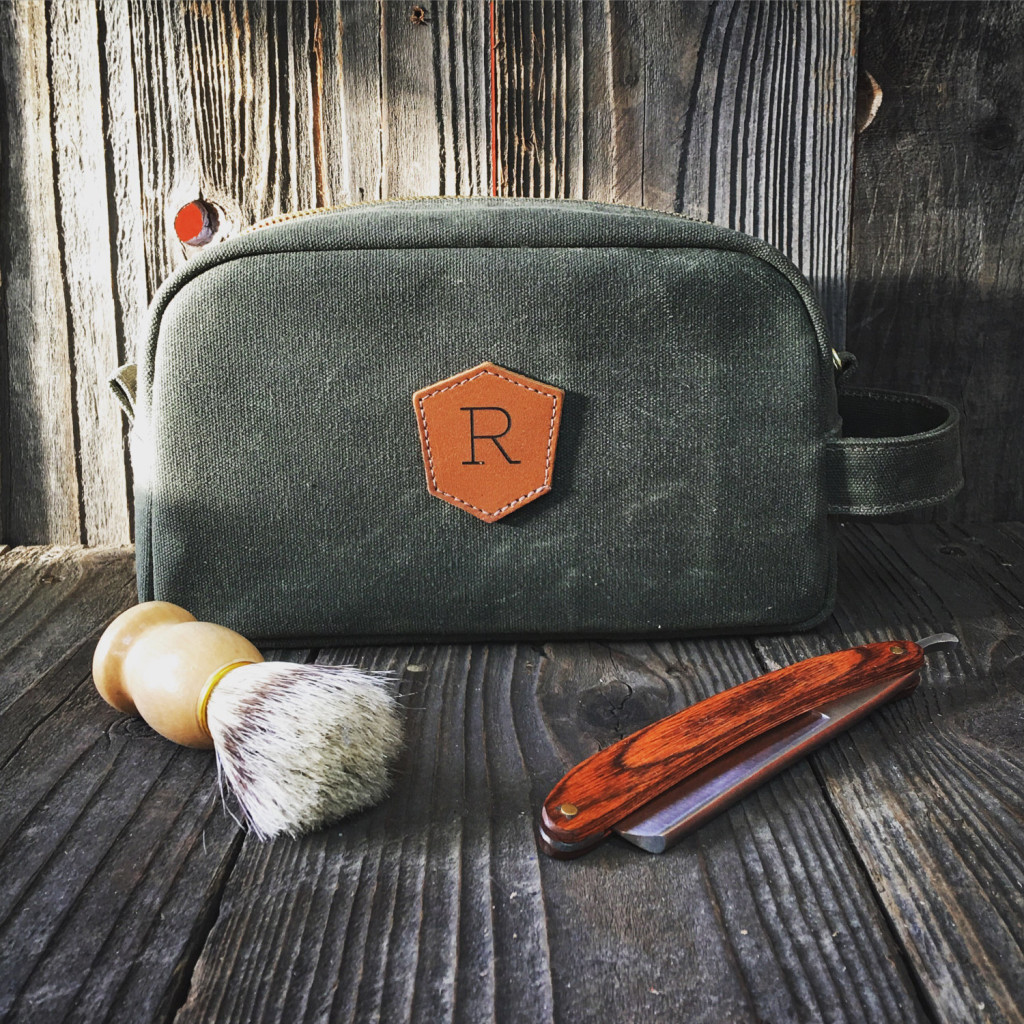 A Sturdy and Beautiful Personalized Dopp Kit the Best Gift for Your