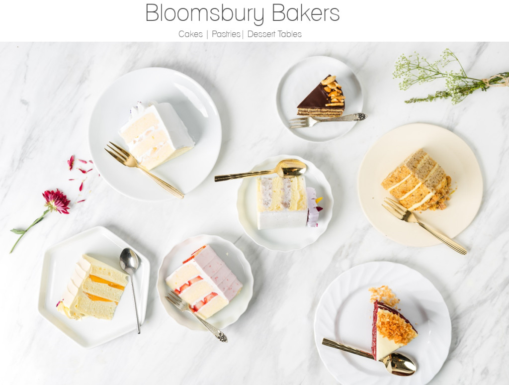 Bloomsbury Bakers customized dessert table