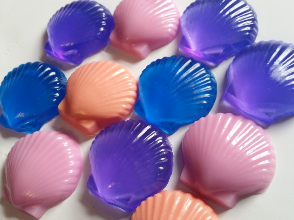 seashell soaps