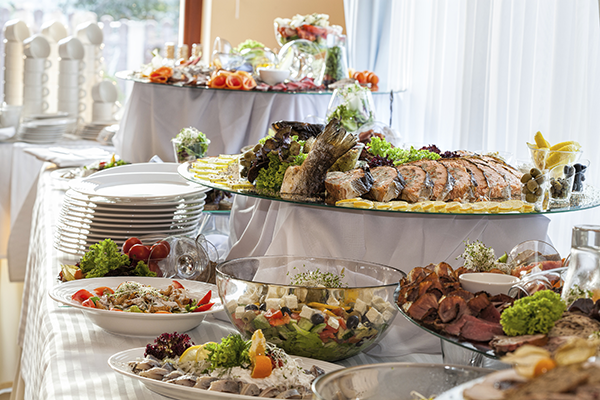 great wedding buffets by Host Events