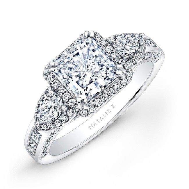 princess cut diamond engagement ring by Bova Diamonds