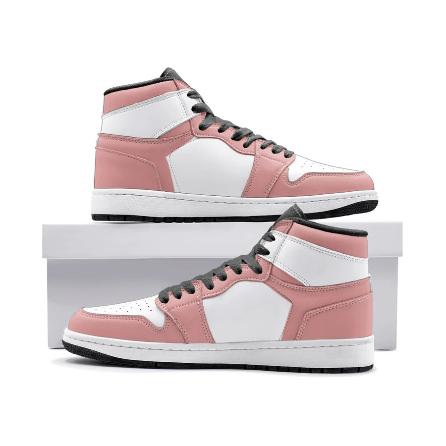 pale peach unisex sneakers from Fashion Behold